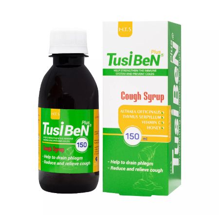 تصویر  شربت سرفه توسیبن اچ تی سی حکیم تجارت سهند - 150 میلی لیتر