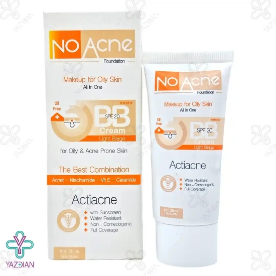 بی بی کرم SPF20 فاقد چربی نو آکنه - بژ روشن