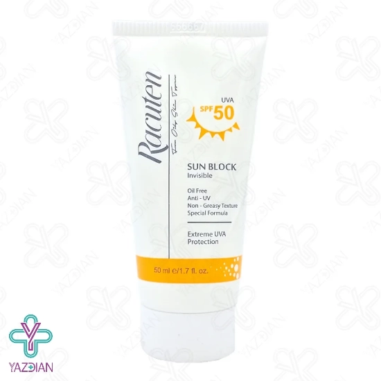 کرم ضد آفتاب SPF50 فاقد چربی راکوتن – بی رنگ	