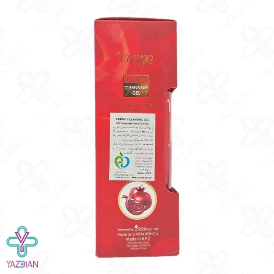 ژل بهداشتی بانوان ویرگو با عصاره انار - 230 میلی لیتر