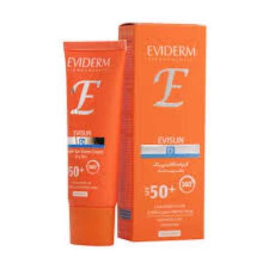تصویر  کرم ضد آفتاب پوست خشک SPF 50 اویدرم - بی رنگ D
