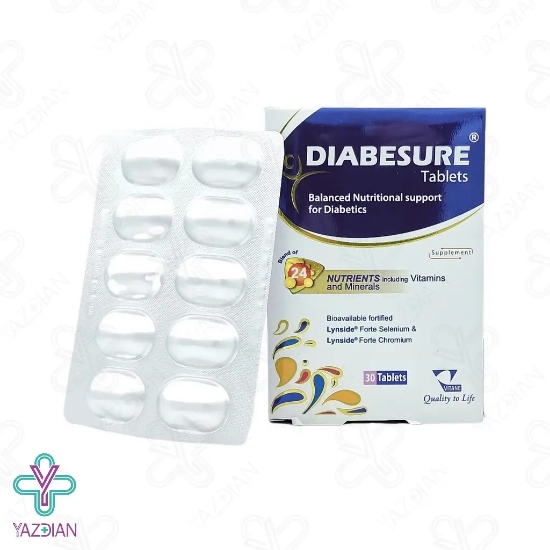 قرص مولتی ویتامین دیابتی دیابشور ویتان - 30 عددی	