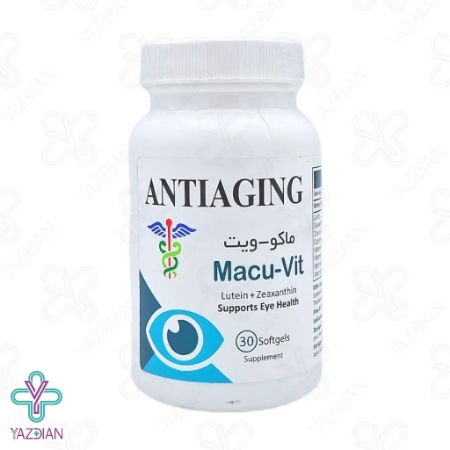 سافت ژل تقویت چشم ماکوویت آنتی ایجینگ - 30 عددی