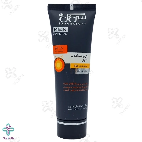 کرم ضد آفتاب آقایان SPF 55 سی گل - بی رنگ	