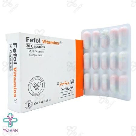 کپسول آهن فیفول ویتامینز اینترافارم - 30 عددی