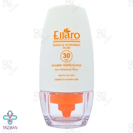 فلوئید ضد آفتاب فیزیکال SPF30 الارو - بی رنگ