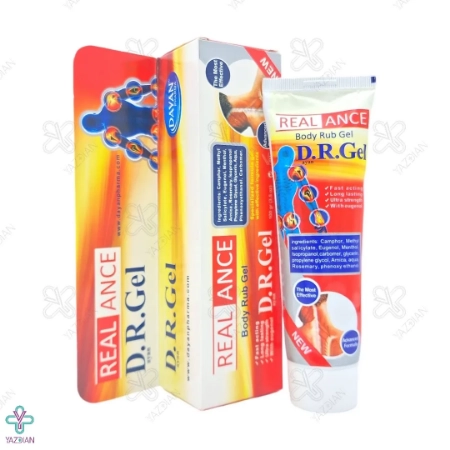 ژل موضعی عضلات و مفاصل مدل R.Gel ریلنس - 100 گرم