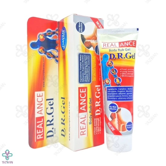 ژل موضعی عضلات و مفاصل مدل R.Gel ریلنس - 100 گرم
