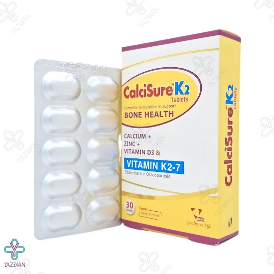 قرص کلسیم منیزیم زینک کلسی شور کا2 ویتان - 30 عددی