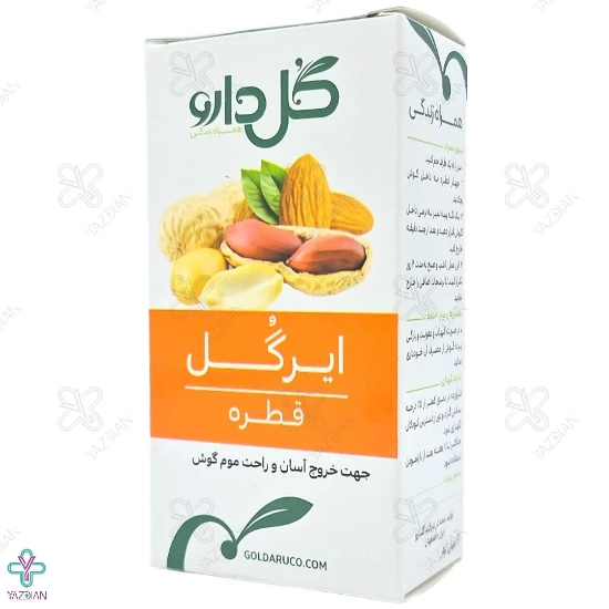 قطره گوش ایرگل گل دارو - 12 میلی لیتر