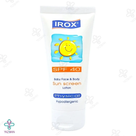 لوسیون ضد آفتاب کودکان SPF40 ایروکس - 60 میلی لیتر