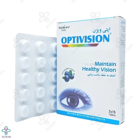 کپسول تقویت چشم اپتی ویژن نیچرز اونلی - 30 عددی