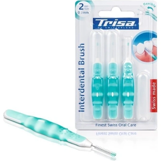تصویر  مسواک بین دندانی مدل Interdental Brush 2.0 mm تریزا - 3 عددی