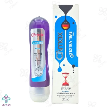 ژل وقفه دهنده و روان کننده اکسترا تایم کلایمکس - 95 میلی لیتر	