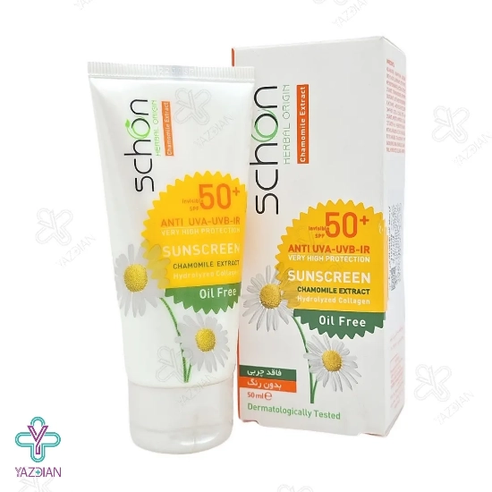 کرم ضد آفتاب SPF50 فاقد چربی شون - بی رنگ	
