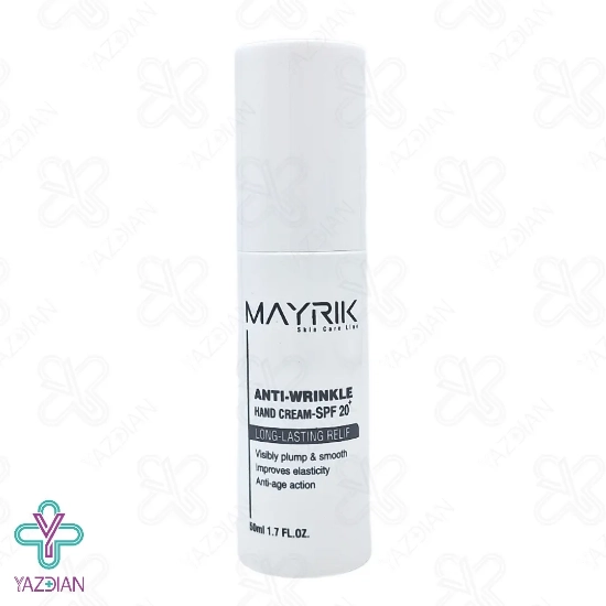 کرم ضد چروک دست SPF20 میریک - 50 میلی لیتر	