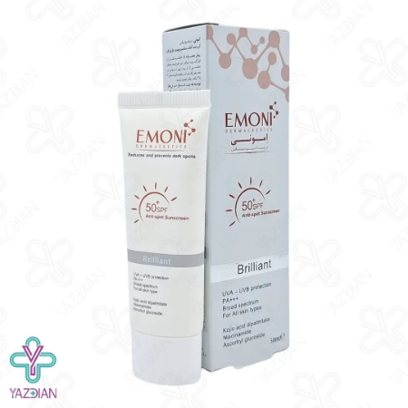 کرم ضد آفتاب ضد لک SPF 50 امونی – بی رنگ	