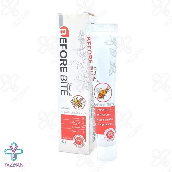 لوسیون قبل از گزش حشرات بیفوربایت لیو استار - 30 گرم	