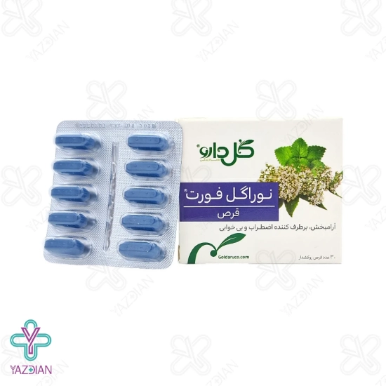 قرص نوراگل فورت گل دارو - 30 عددی	