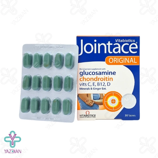 قرص مفاصل جوینتیس ویتابیوتیکس حاوی گلوکزامین و کندروتین - 30 عددی	