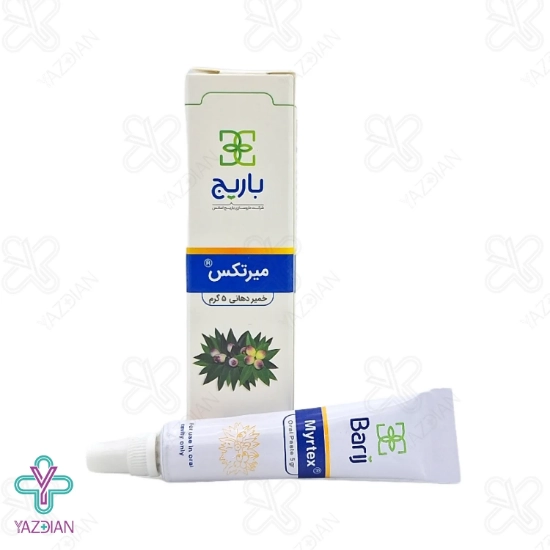 خمیر دهانی آفت دهان میرتکس باریج اسانس - 5 گرم	