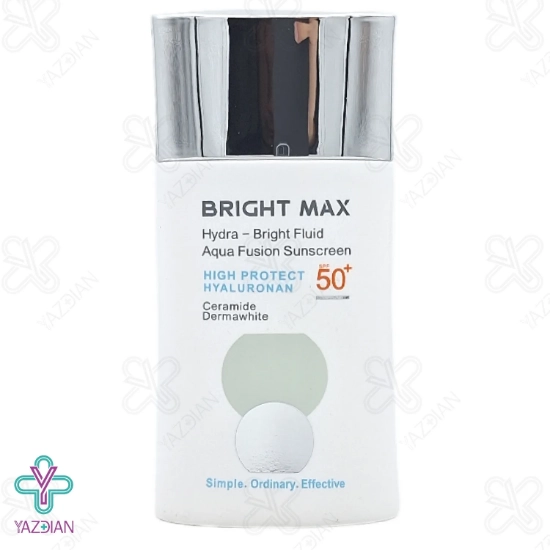 فلوئید ضد آفتاب SPF50 آکوا فیوژن هیدرا برایت مکس - بی رنگ	