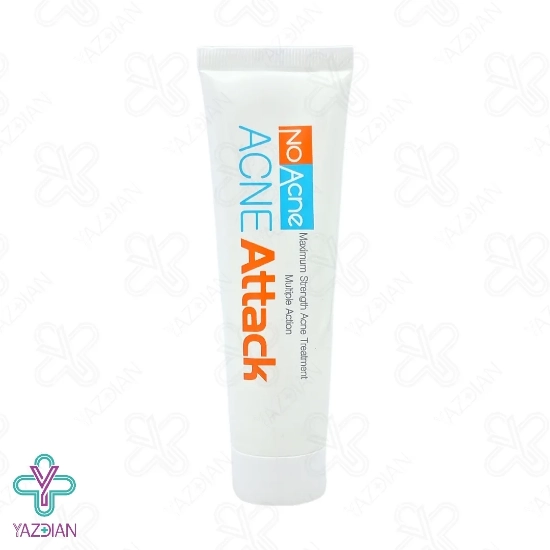 کرم ضد جوش acne attack پوست چرب و آکنه ای نو آ کنه - 50 میلی لیتر