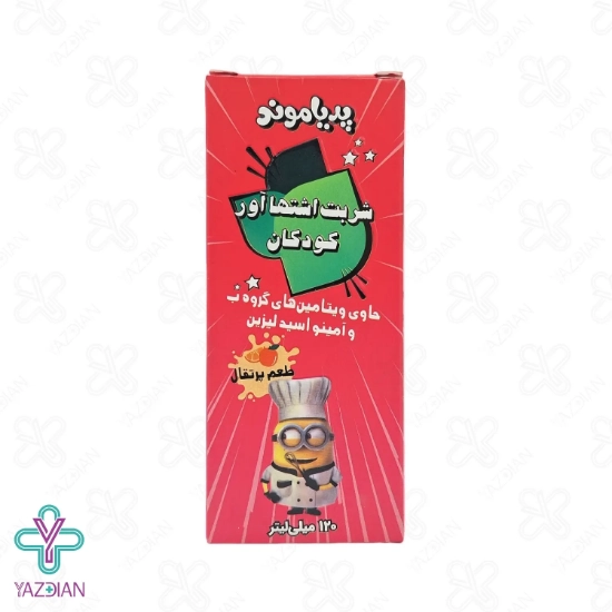 شربت اشتها آور پدیاموند دیموند - 120 میلی لیتر	
