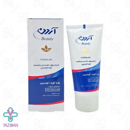 کرم مرطوب کننده صورت خشک اوره 5 درصد و اوسرین آردن - 50 گرم	