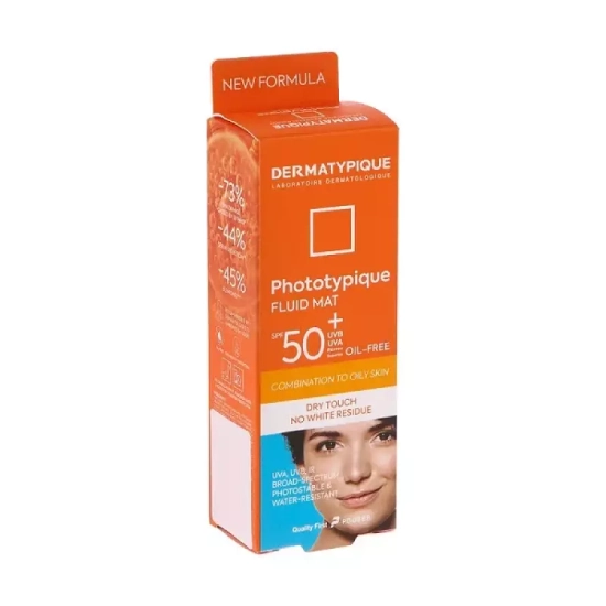تصویر  فلوئید ضد آفتاب SPF50 فاقد چربی فوتوتیپیک درماتیپیک - بی رنگ