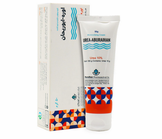 کرم مرطوب کننده و نرم کننده اوره 10% ابوریحان - 50 گرم