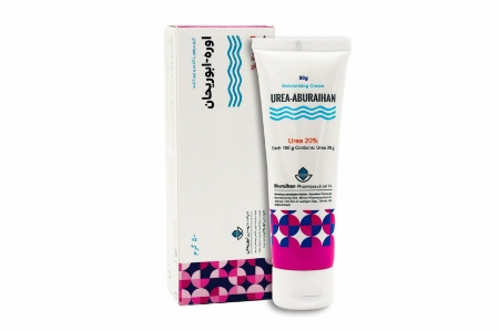 کرم مرطوب کننده و نرم کننده اوره 20 درصد ابوریحان - 50 گرم