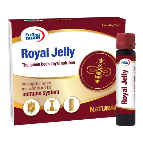 ویال خوراکی رویال ژلی یوروویتال - 6 عددی 