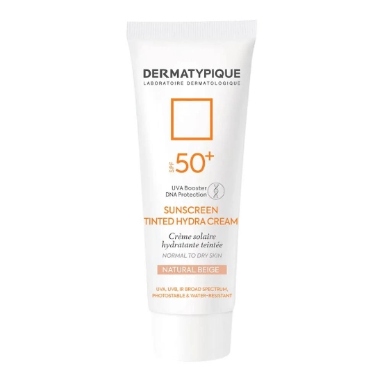 تصویر  کرم ضد آفتاب SPF50 پوست معمولی و خشک درماتیپیک - بژ طبیعی